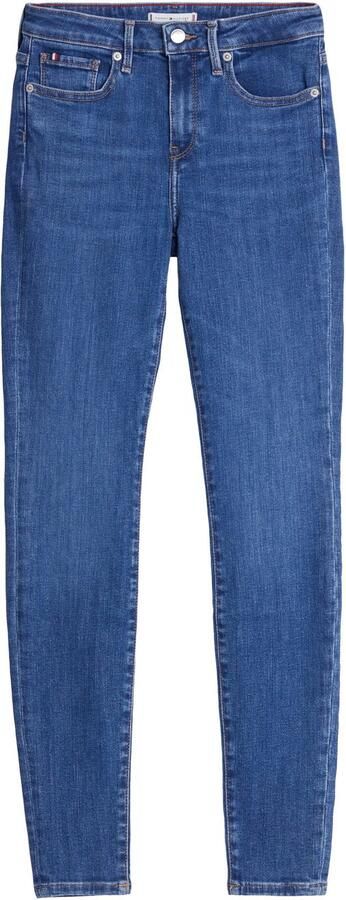 Tommy Hilfiger Skinny fit jeans HERITAGE COMO SKINNY RW met logo-badge - Foto 5