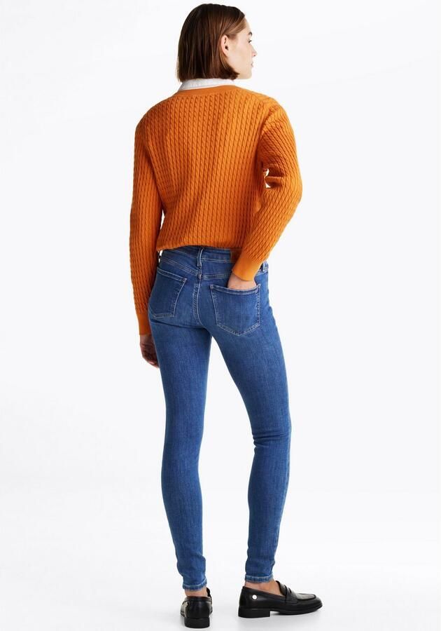 Tommy Hilfiger Skinny fit jeans HERITAGE COMO SKINNY RW met logo-badge - Foto 4