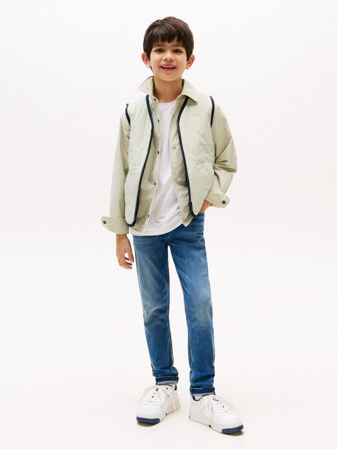 Tommy Hilfiger Slim fit jeans SCANTON VINTAGE DENIM voor kinderen tot 16 jaar n coole wassingi - Foto 2