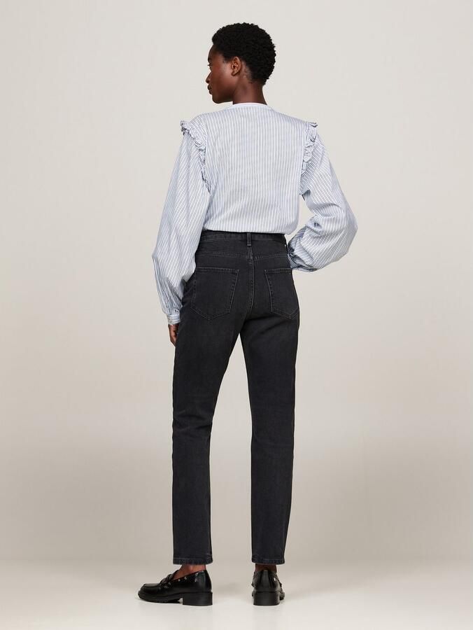 Tommy Hilfiger Slim fit jeans SLIM CIGARETTE HW A DARK BLUE - Foto 6