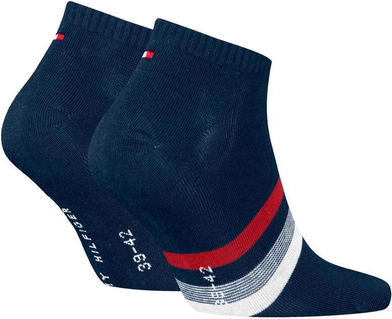 Tommy Hilfiger Sneakersokken TH MEN SNEAKER 2P HILFIGER TAB (2 paar)