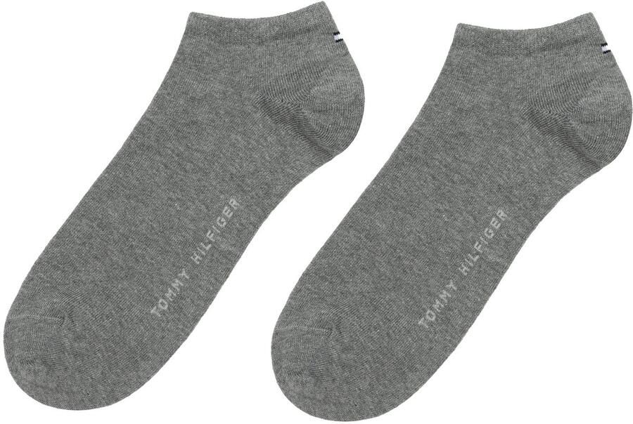 Tommy Hilfiger Sneakersokken TH MEN SNEAKER 2P met smalle ribboord (2 paar)