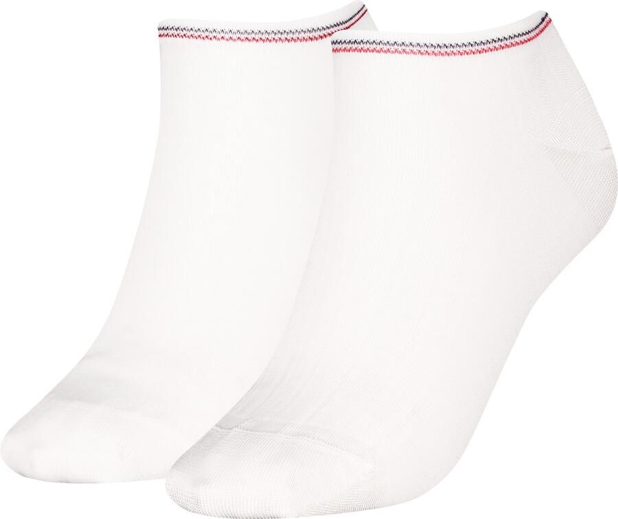 Tommy Hilfiger Sneakersokken TH WOMEN SNEAKER 2P SHINE met vochtregulerende technologie (Set van 2) - Foto 2