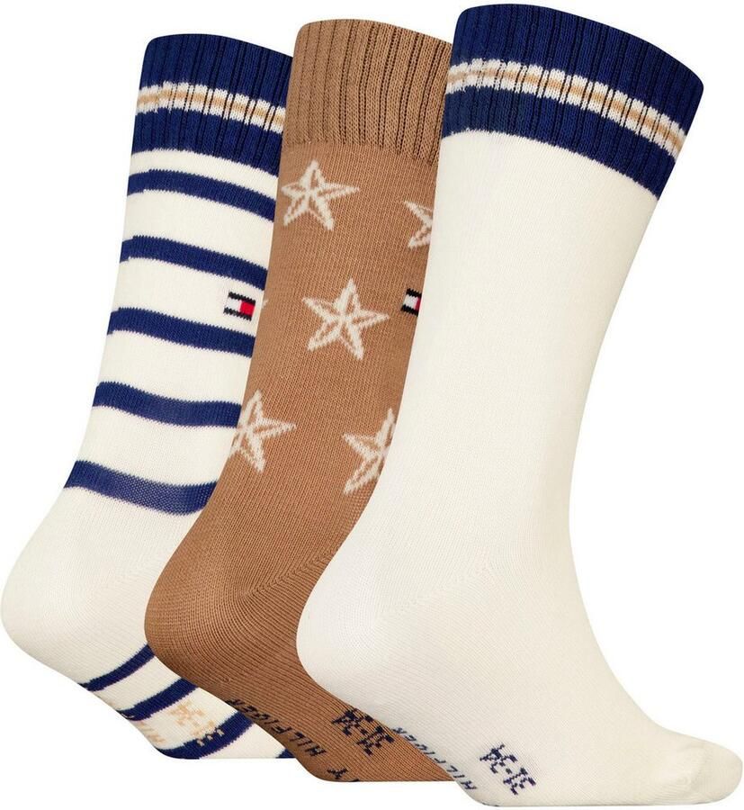 Tommy Hilfiger Sokken met opvallend patroon (3 paar) - Foto 4