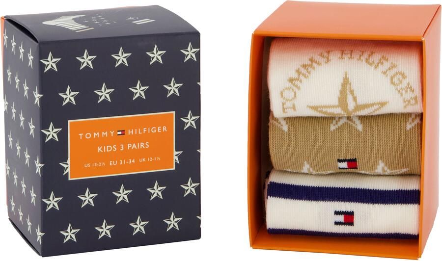 Tommy Hilfiger Sokken met opvallend patroon (3 paar) - Foto 2