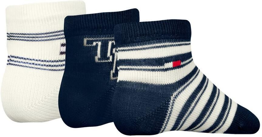 Tommy Hilfiger Sokken TH BABY SOCK 3P GIFTBOX STRIPE (Set van 3)
