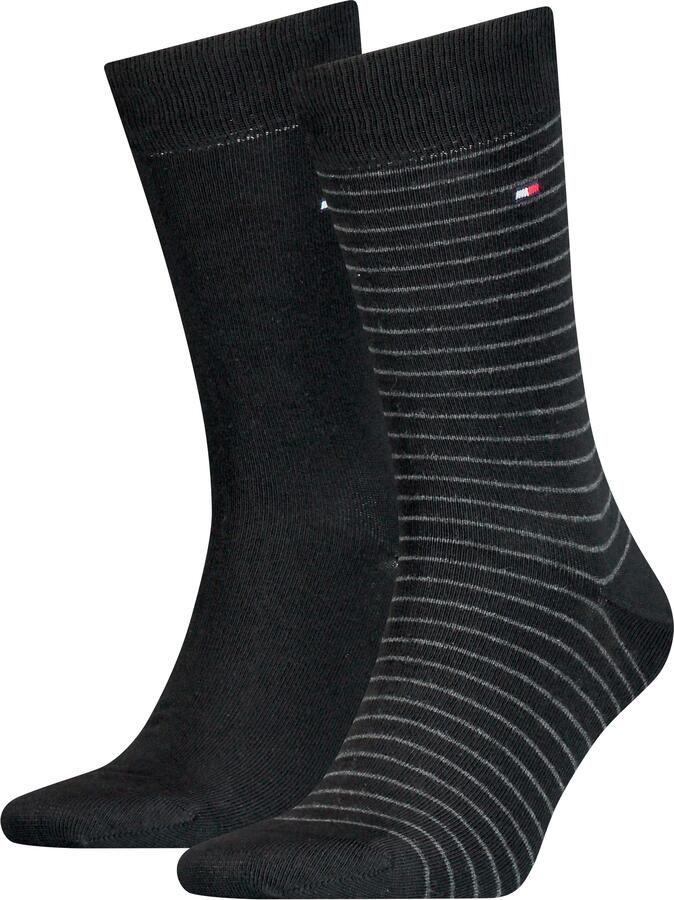 Tommy Hilfiger Sokken TH MEN SMALL STRIPE SOCK 2P (2 paar)
