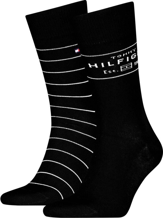 Tommy Hilfiger Sokken TH MEN SOCK 2P HILFIGER (Set van 2) - Foto 2