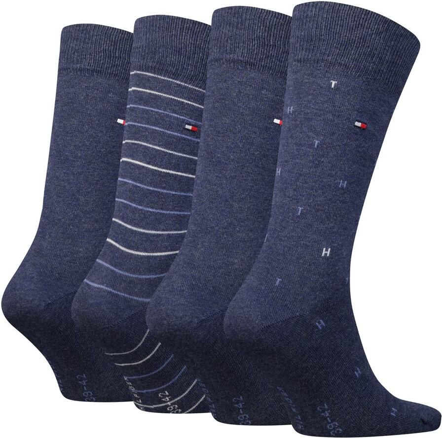 Tommy Hilfiger Sokken TH MEN SOCK 4P TIN GIFTBOX (Set van 4) - Foto 3