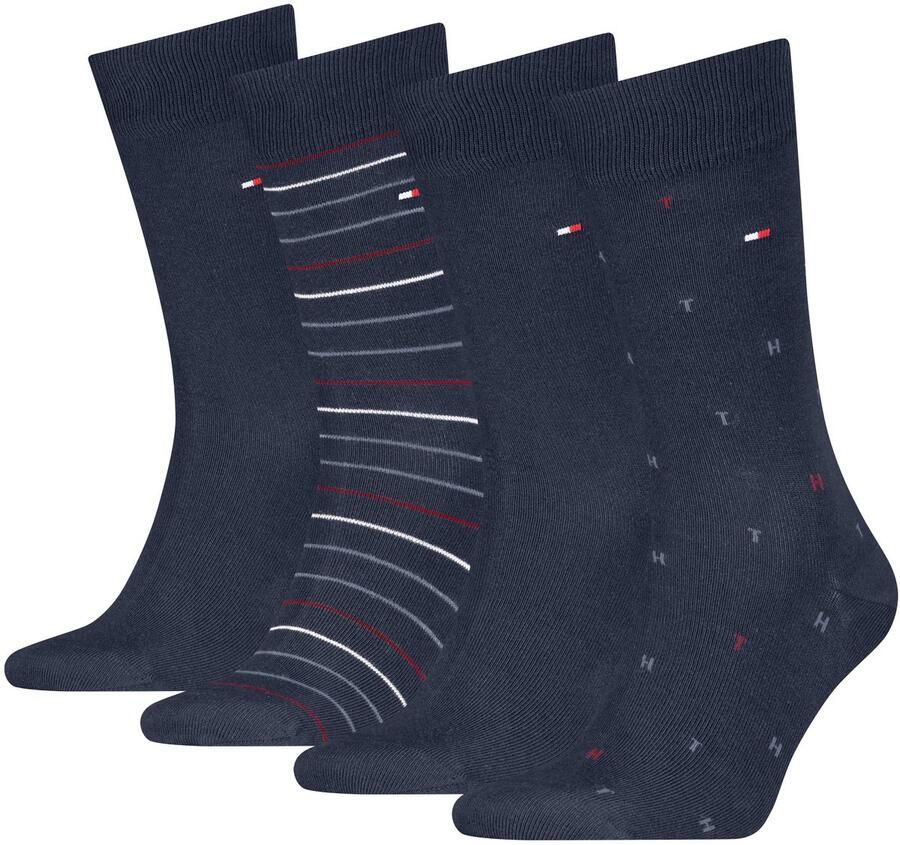 Tommy Hilfiger Sokken TH MEN SOCK 4P TIN GIFTBOX (Set van 4) - Foto 2