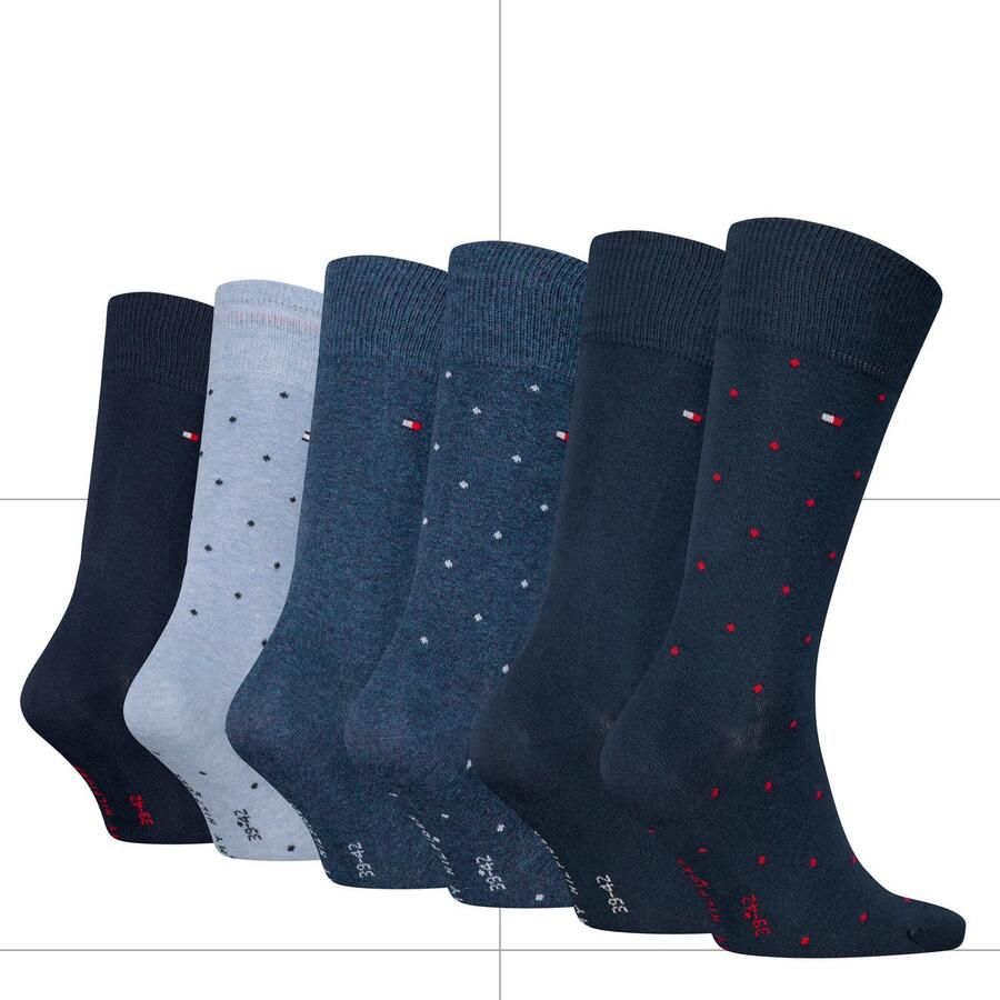 Tommy Hilfiger Sokken TH MEN SOCK 6P DOT ECOM (6 paar)