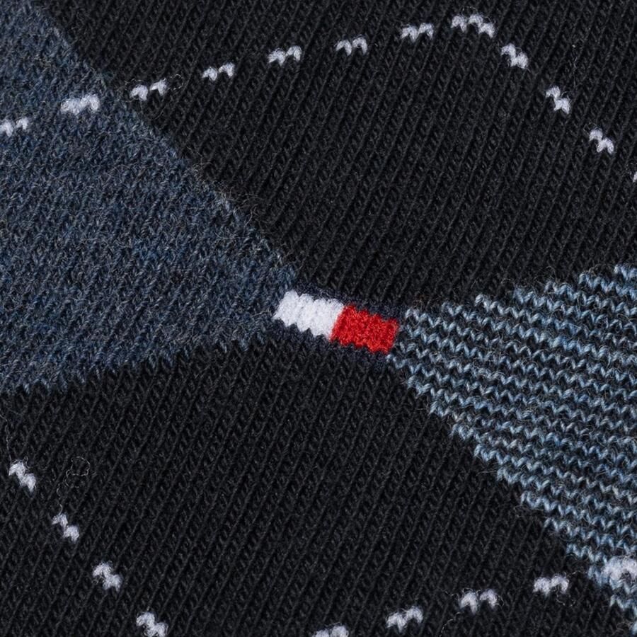 Tommy Hilfiger Sokken TH MEN SOCK CHECK 2P met klassiek argyle-ontwerp (2 paar)