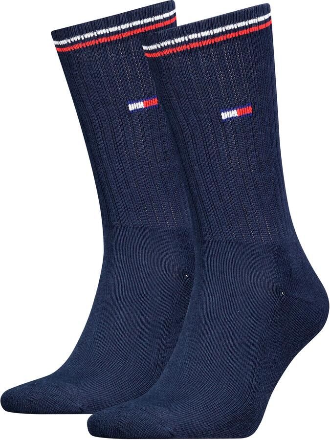 Tommy Hilfiger Sokken TH UNI TJ SOCK 2P ICONIC Versterkte hiel en teen voor extra duurzaamheid (2 paar) - Foto 2
