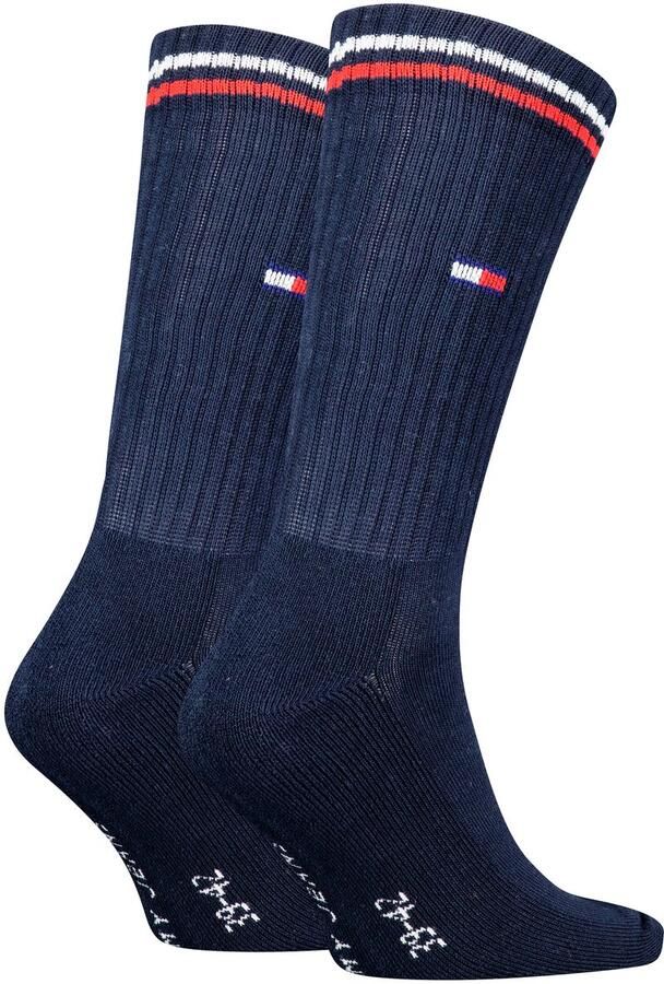 Tommy Hilfiger Sokken TH UNI TJ SOCK 2P ICONIC Versterkte hiel en teen voor extra duurzaamheid (2 paar)