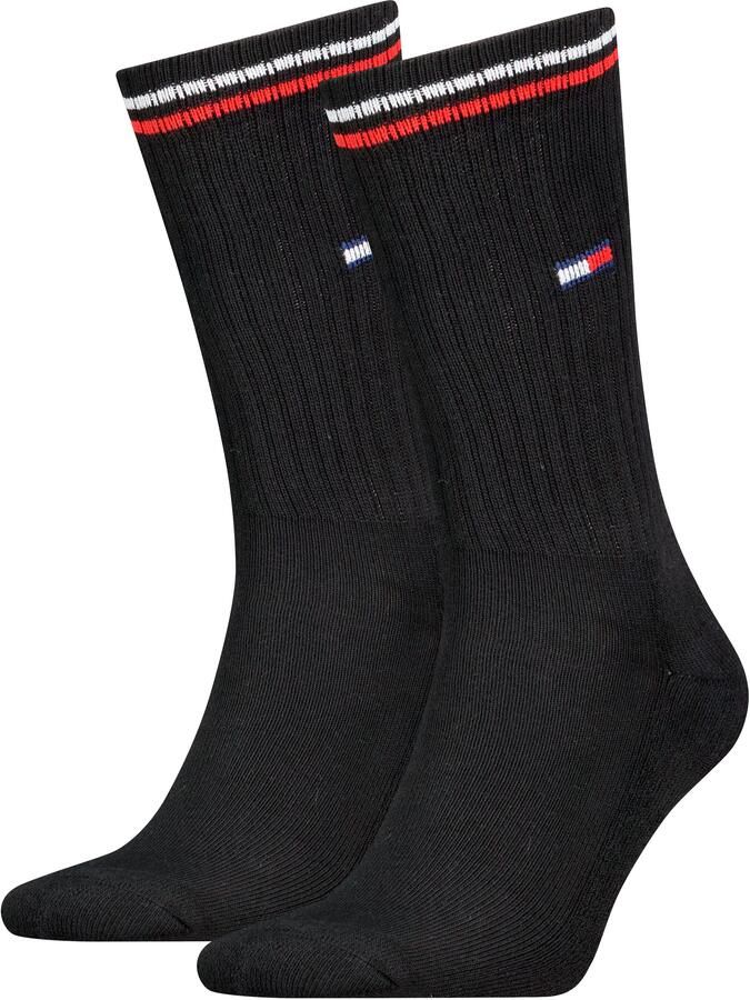 Tommy Hilfiger Sokken TH UNI TJ SOCK 2P ICONIC Versterkte hiel en teen voor extra duurzaamheid (2 paar) - Foto 2