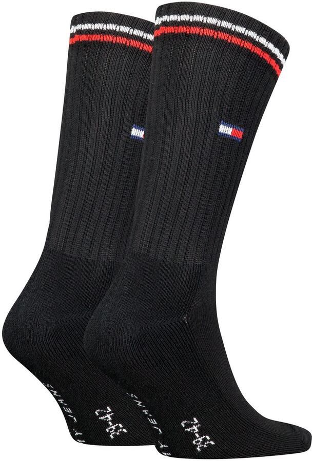 Tommy Hilfiger Sokken TH UNI TJ SOCK 2P ICONIC Versterkte hiel en teen voor extra duurzaamheid (2 paar)