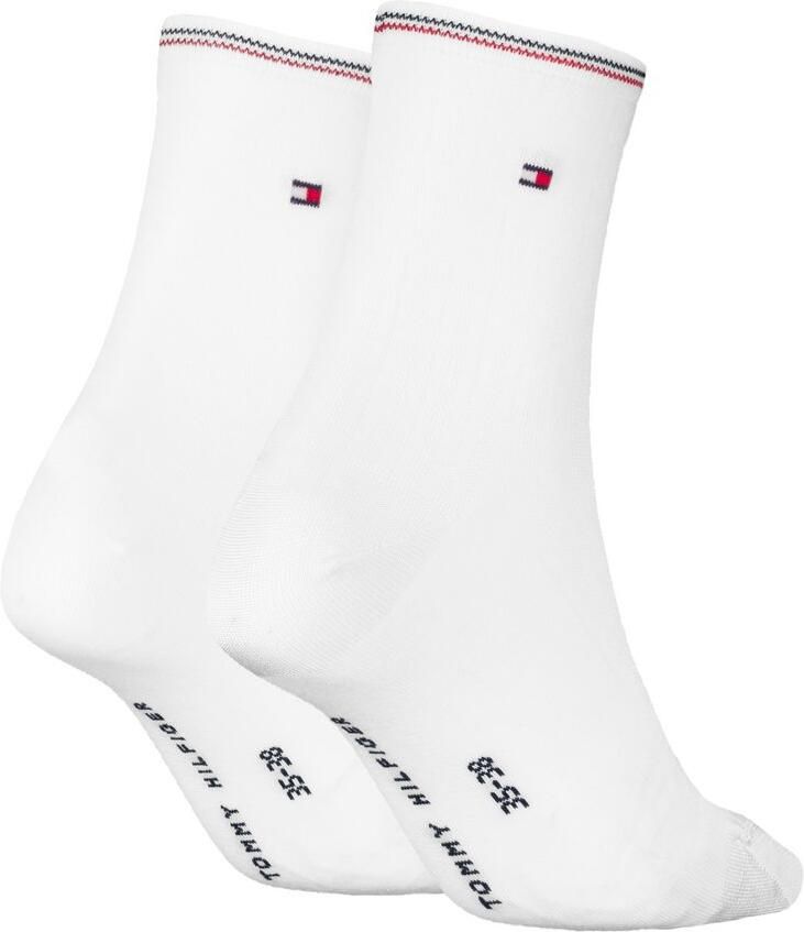 Tommy Hilfiger Sokken met elastische boordjes in een set van 2 paar