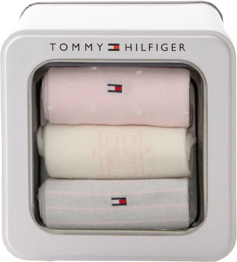 Tommy Hilfiger Sokken van katoenmix in een set van 3 paar