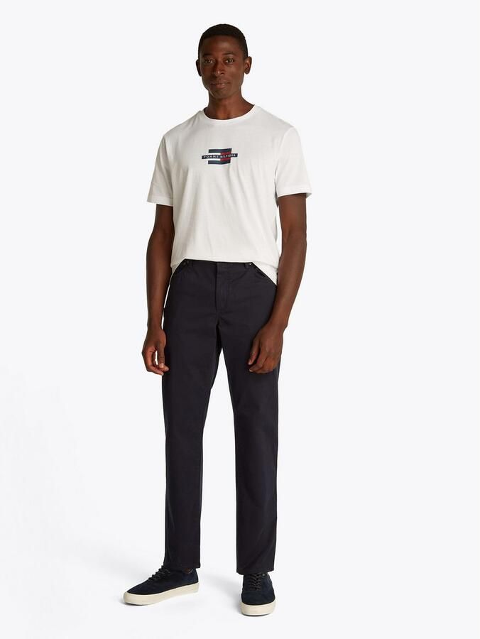Tommy Hilfiger Stoffen broek DENTON 5PKT COTTON SATIN - Foto 4