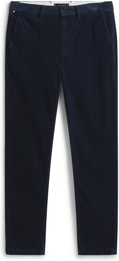 Tommy Hilfiger Straight leg coduroy broek van katoenmix model 'DENTON' - Foto 4