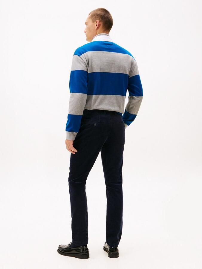 Tommy Hilfiger Straight leg coduroy broek van katoenmix model 'DENTON' - Foto 3