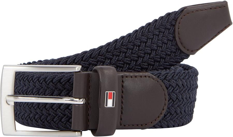 Tommy Hilfiger Stoffen riem New Adan Belt 3 5 cm NEW ADAN RIEM van gevlochten stretch-gurtbandweefsel - Foto 4