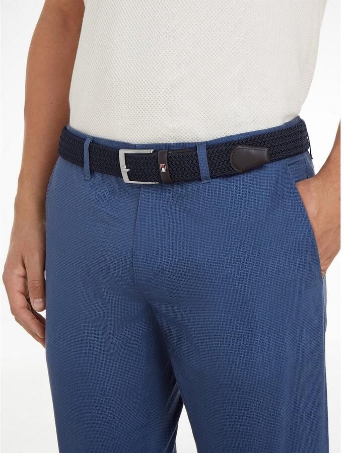 Tommy Hilfiger Stoffen riem New Adan Belt 3 5 cm NEW ADAN RIEM van gevlochten stretch-gurtbandweefsel - Foto 2