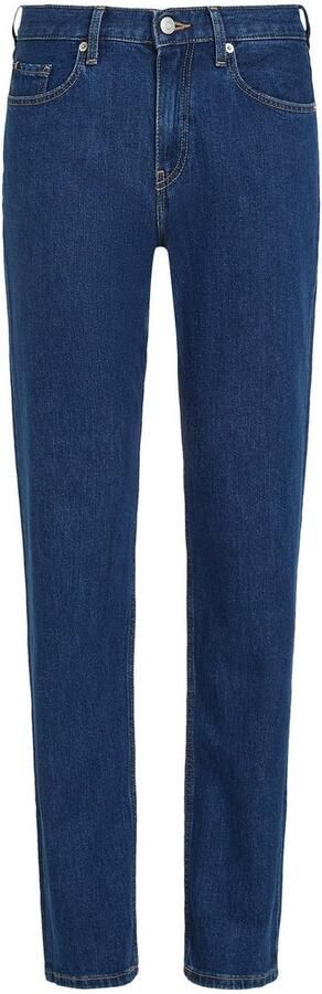 Tommy Hilfiger Straight jeans CLASSIC STRAIGHT RW met logo-badge in enkel-lengte - Foto 4