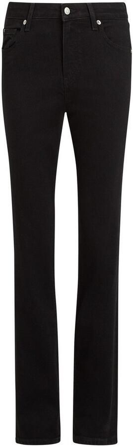 Tommy Hilfiger Straight jeans CLASSIC STRAIGHT RW met logo-badge in enkel-lengte - Foto 4