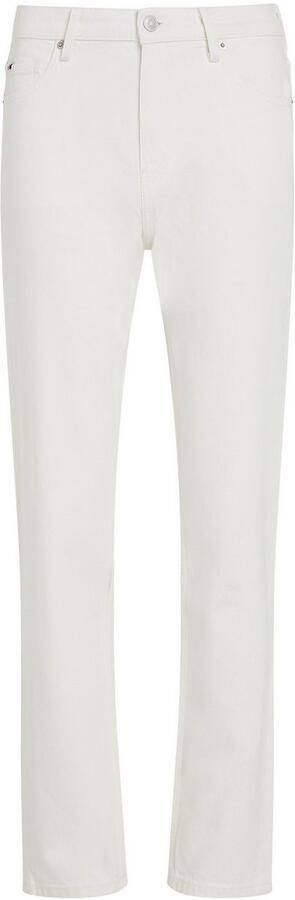 Tommy Hilfiger Straight jeans CLASSIC STRAIGHT RW met logo-badge in enkel-lengte - Foto 4