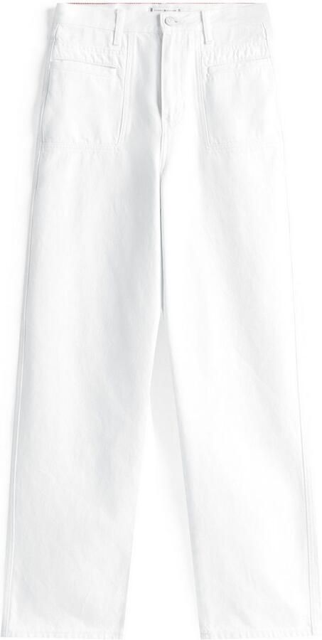 Tommy Hilfiger Straight jeans DNM WHITE RELAXED STRAIGHT HW - Foto 4