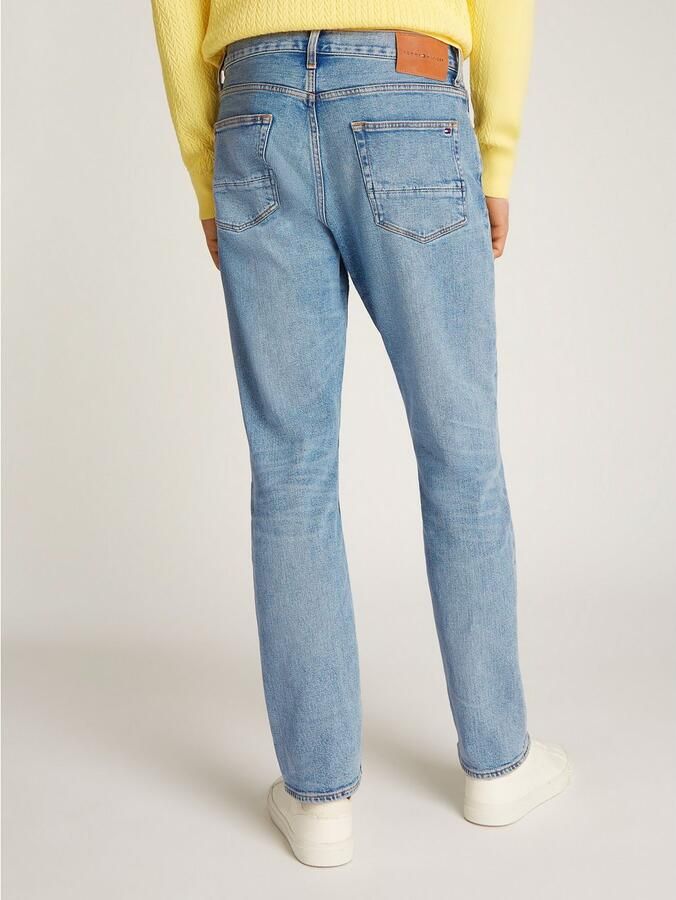 Tommy Hilfiger Straight jeans in blauwe wassing - Foto 2