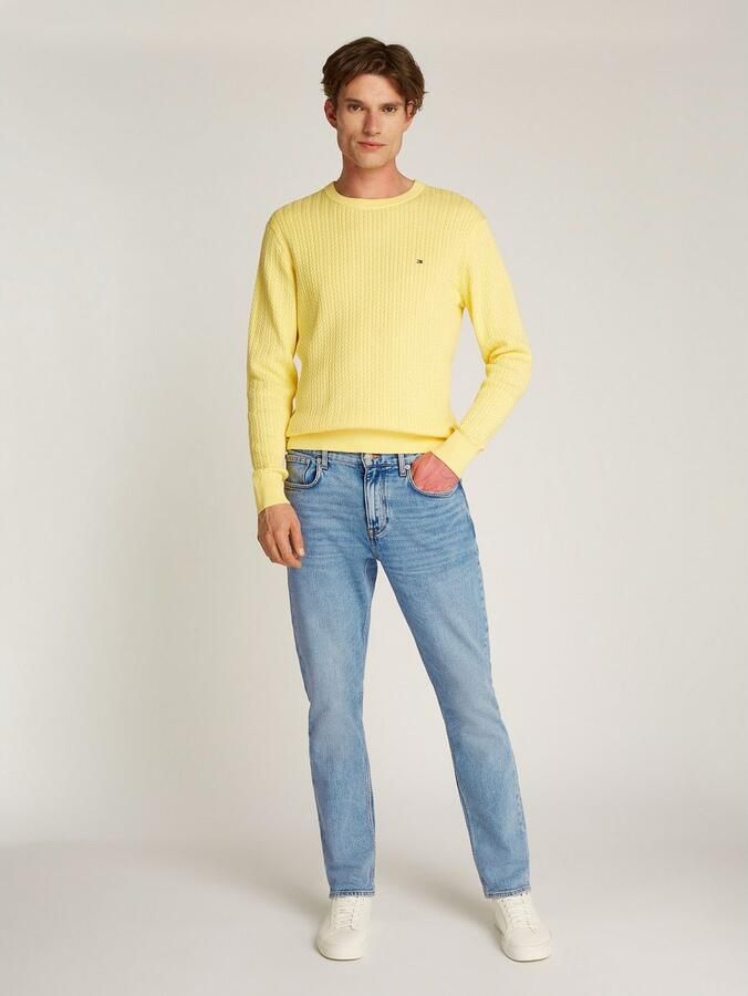 Tommy Hilfiger Straight jeans in blauwe wassing - Foto 3