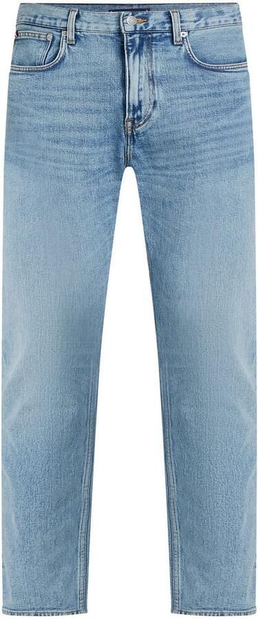 Tommy Hilfiger Straight jeans in blauwe wassing - Foto 4