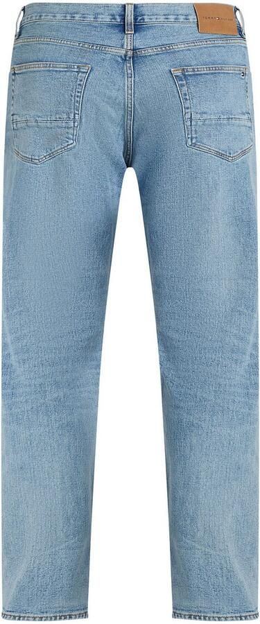 Tommy Hilfiger Straight jeans in blauwe wassing - Foto 5