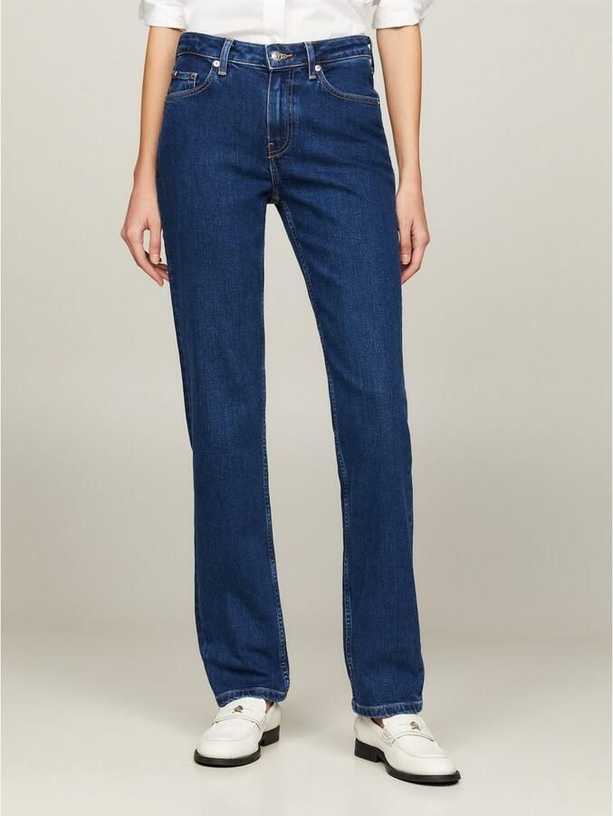 Tommy Hilfiger Klassieke Straight Jeans voor Vrouwen Blue Dames - Foto 3