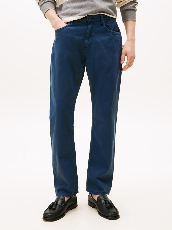Tommy Hilfiger Straight jeans in blauwe wassing - Foto 4