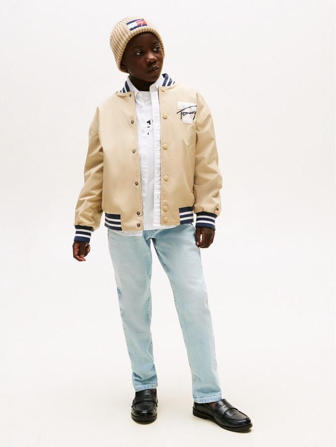 Tommy Hilfiger Straight jeans Modern straight voor kinderen tot 16 jaar in lichte wassing - Foto 2