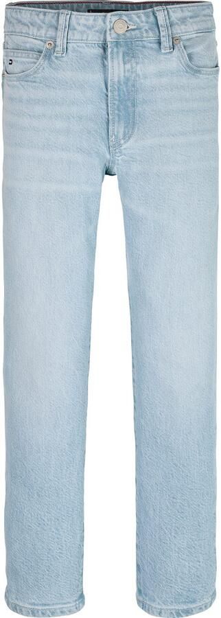 Tommy Hilfiger Straight jeans Modern straight voor kinderen tot 16 jaar in lichte wassing - Foto 5