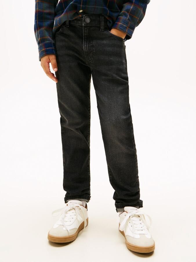 Tommy Hilfiger Straight jeans MODERN STRAIGHT WASHED BLK DENIM - Foto 3