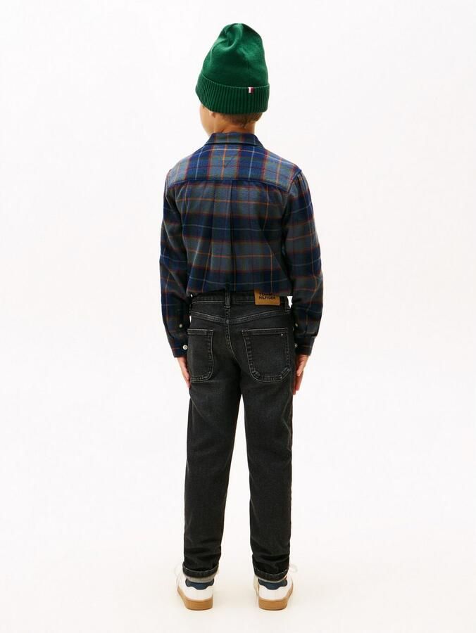 Tommy Hilfiger Straight jeans MODERN STRAIGHT WASHED BLK DENIM - Foto 5