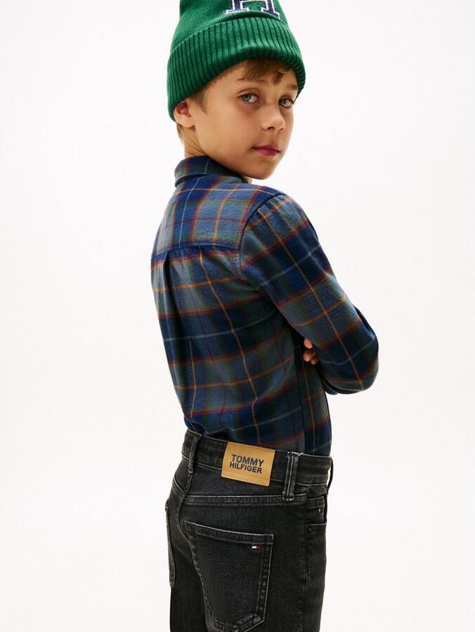 Tommy Hilfiger Straight jeans MODERN STRAIGHT WASHED BLK DENIM - Foto 6