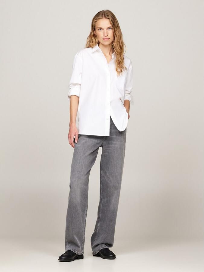 Tommy Hilfiger Straight jeans RELAXED STRAIGHT HW GER met logo-badge - Foto 5