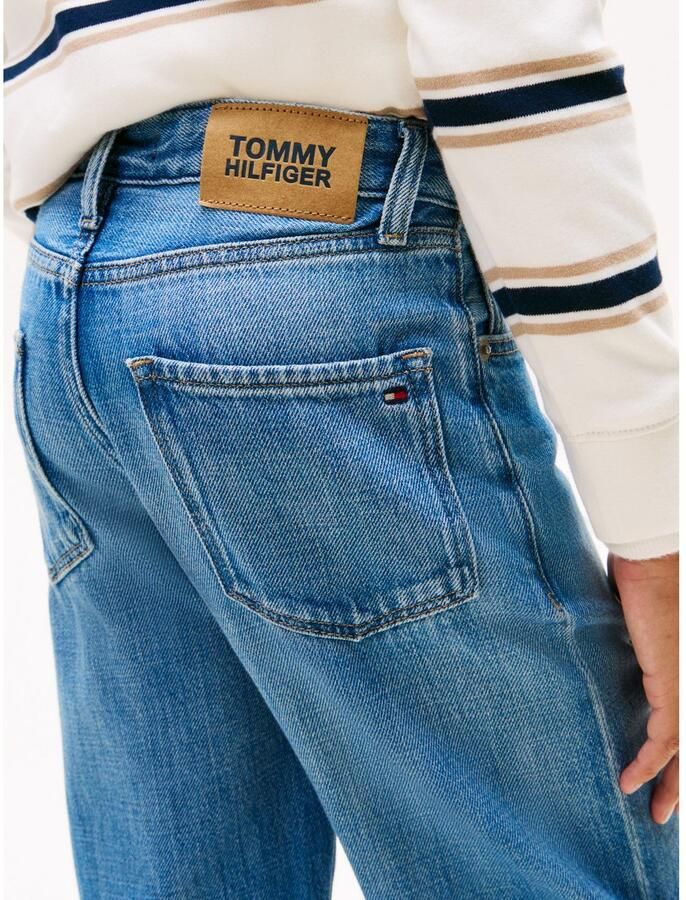Tommy Hilfiger Teens Relaxed fit baggy jeans van puur katoen