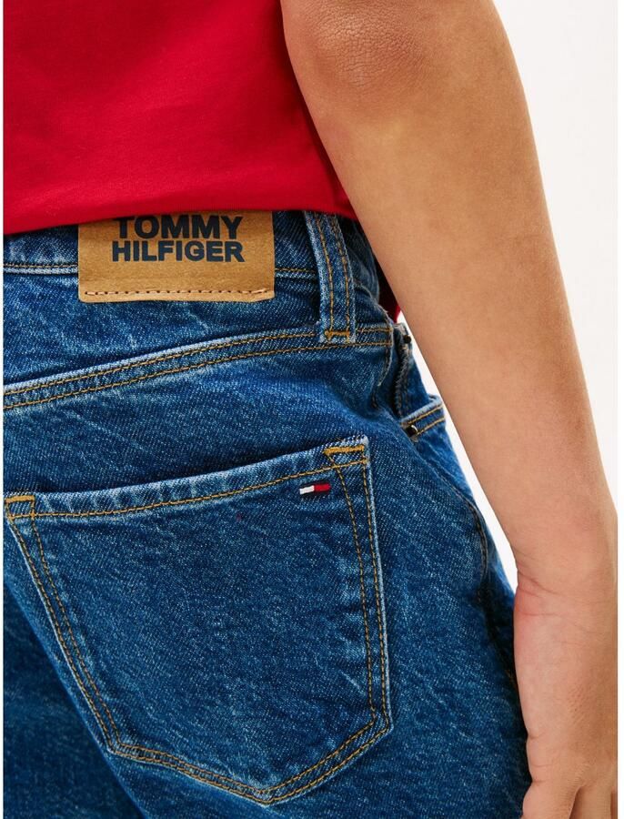 Tommy Hilfiger Stretch jeans ARCHIVE DARK BLUE DENIM voor kinderen tot 16 jaar stone washed