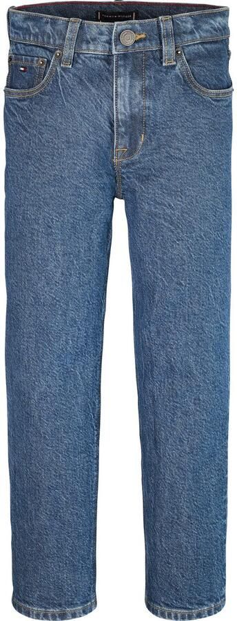 Tommy Hilfiger Stretch jeans ARCHIVE DARK BLUE DENIM voor kinderen tot 16 jaar stone washed - Foto 5