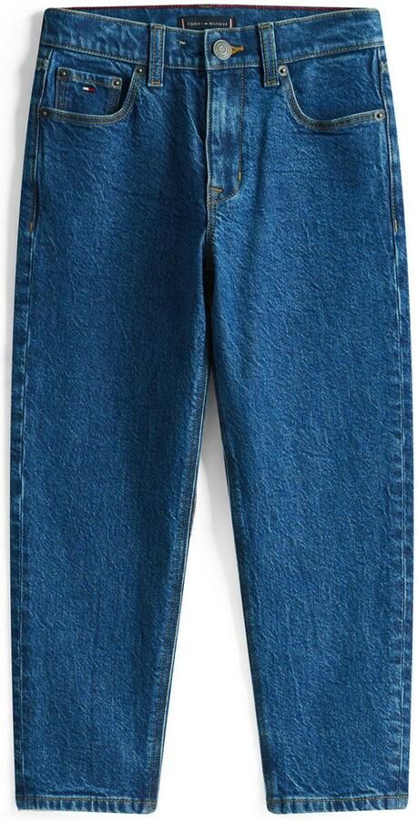 Tommy Hilfiger Stretch jeans ARCHIVE DARK BLUE DENIM voor kinderen tot 16 jaar stone washed - Foto 4