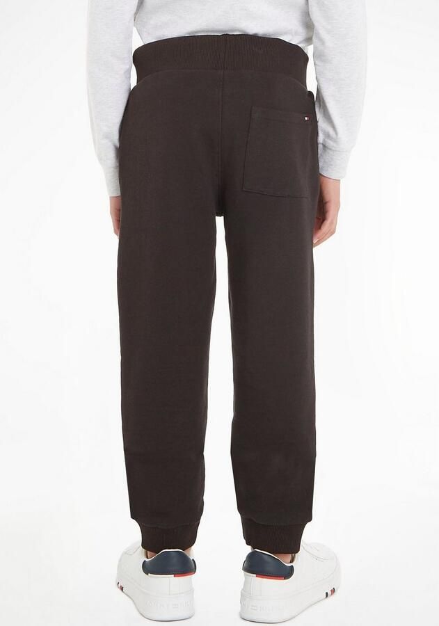 Tommy Hilfiger joggingbroek van biologisch katoen zwart Jongens Meisjes Katoen (biologisch) 122 - Foto 6