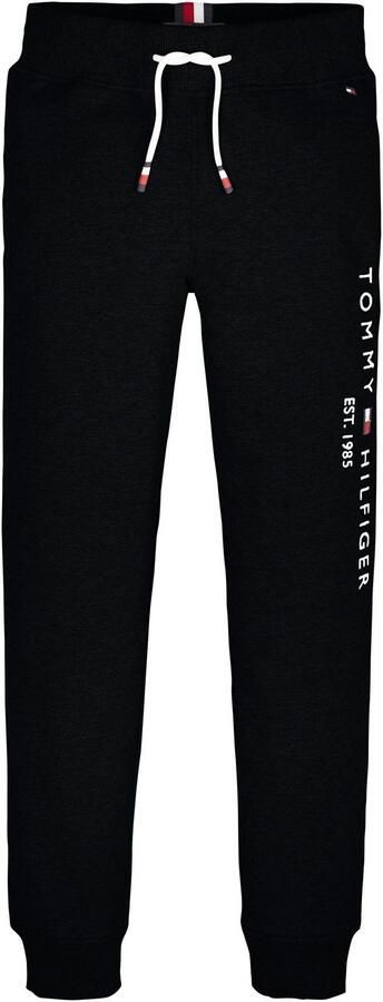 Tommy Hilfiger joggingbroek van biologisch katoen zwart Jongens Meisjes Katoen (biologisch) 128 - Foto 7