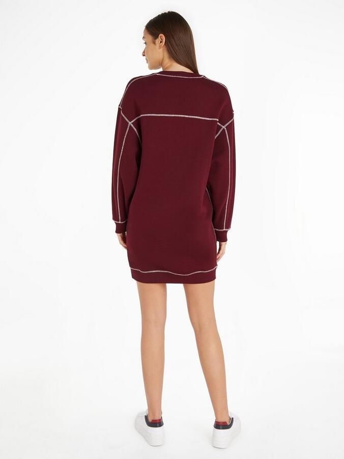 Tommy Hilfiger Sweatjurk VARSITY 85 SWTSHIRT DRESS LS - Foto 2